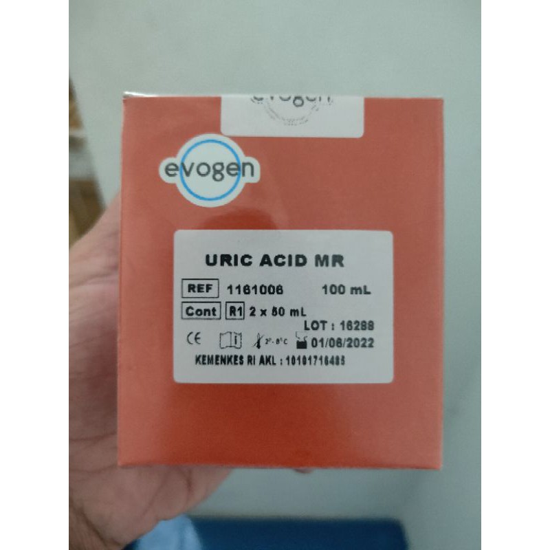 REAGEN KIMIA ASAM URAT URIC ACID EVOGEN
