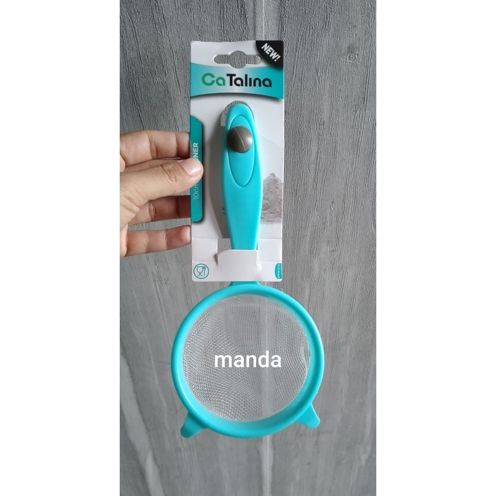 Saringan teh ayakan tepung bahan plastik Catalina