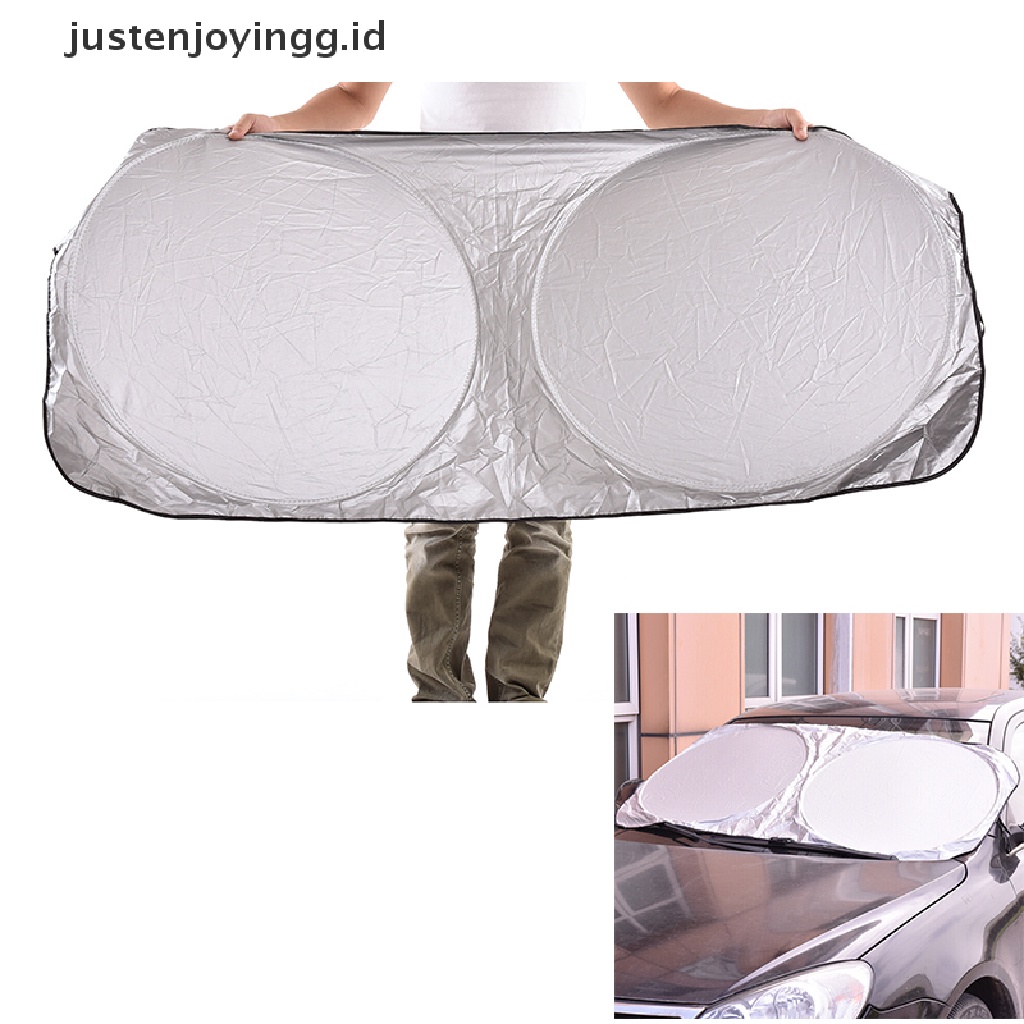 Cover Kaca Depan / Belakang Mobil Model Lipat Ukuran Jumbo