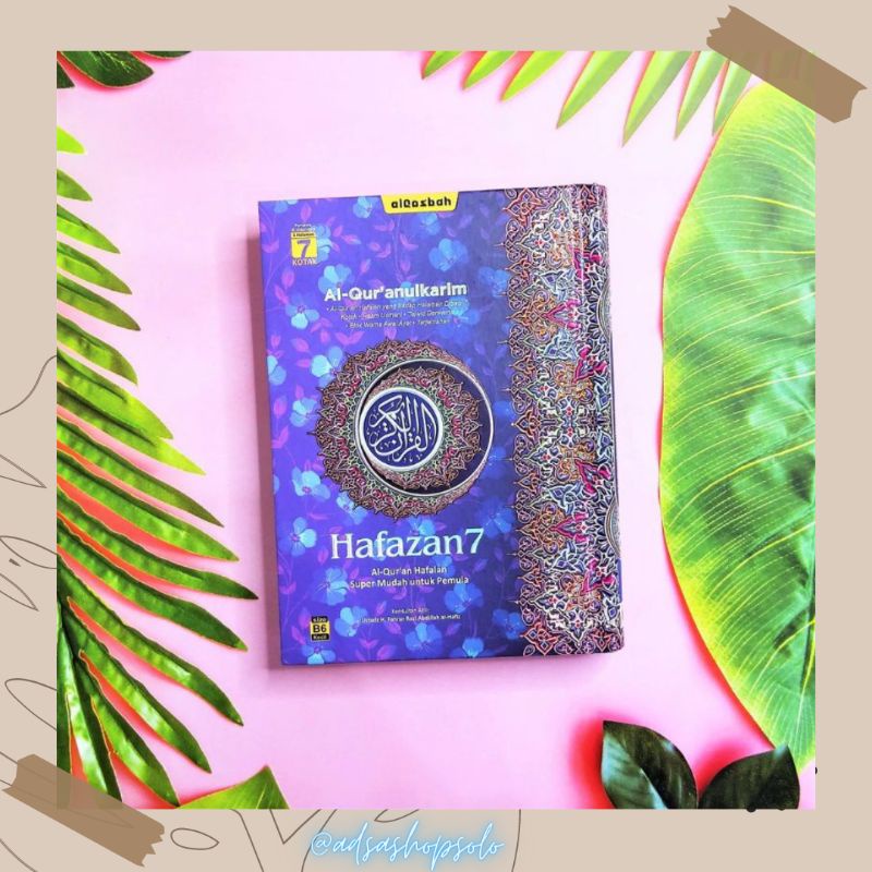 

AL-QUR'AN HAFAZAN 7 - NEW COVER HC UKURAN (B6) - PENERBIT AL QOSBAH