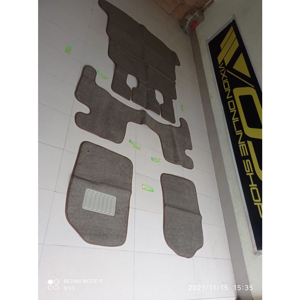 New KARPET BLUDRU DAIHATSU TERIOS DAN TOYOTA RUSH ORIGINAL 2007-2017