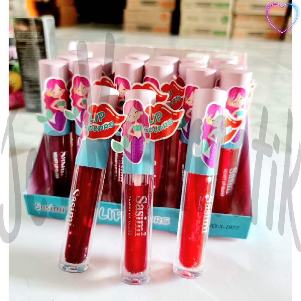 [LUSINAN] Sasimi Liptint ALoevera Lip Tint / Grosir Kosmetik