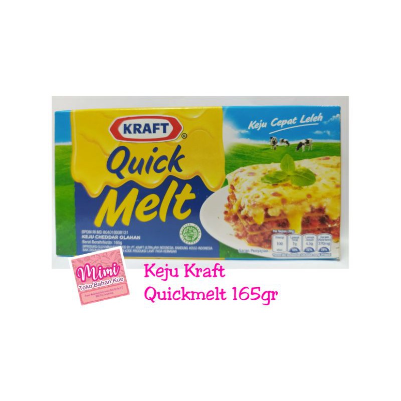 

Kraft Keju QUICKMELT Cheese165gr Topping Pizza