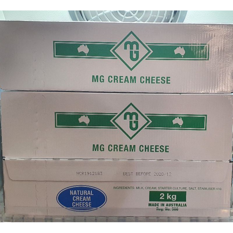 Cream Cheese / Krim Keju Murray Goulburn 2Kg Australia (Expired September 2021)