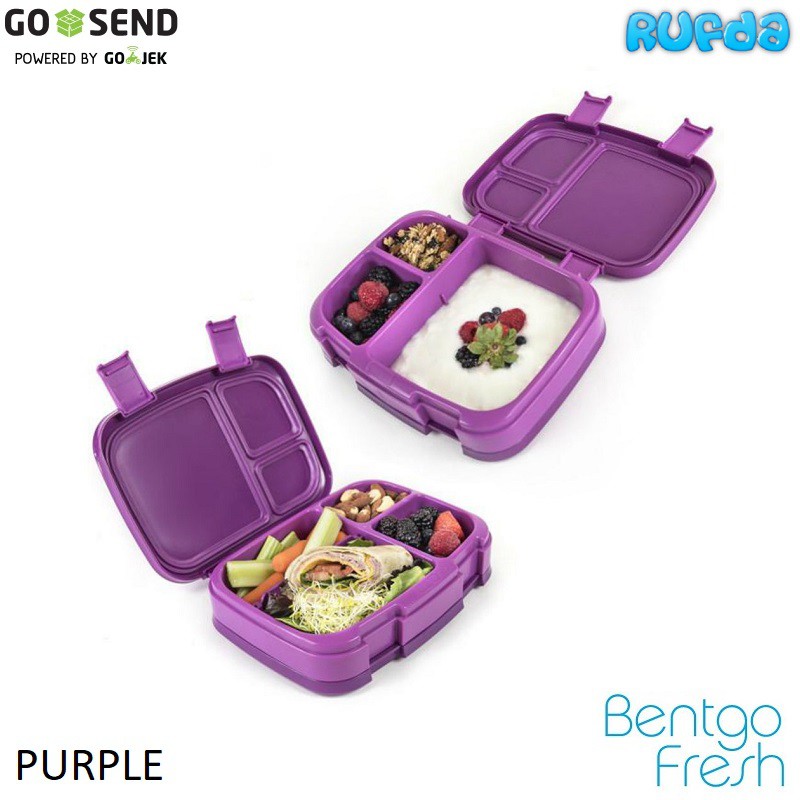 Bentgo Fresh PURPLE Bento Lunch Box Kotak Bekal Makan