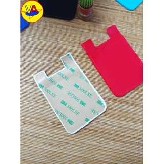 Sticky Card Holder/Dompet Kartu/Tempelan Hp/Card Holder HP