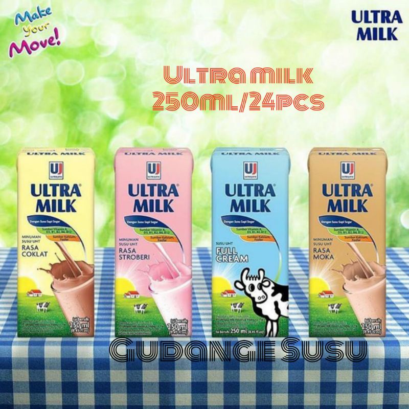 

Susu Uht Ultra Milk 250ml (250ml/24Pcs)