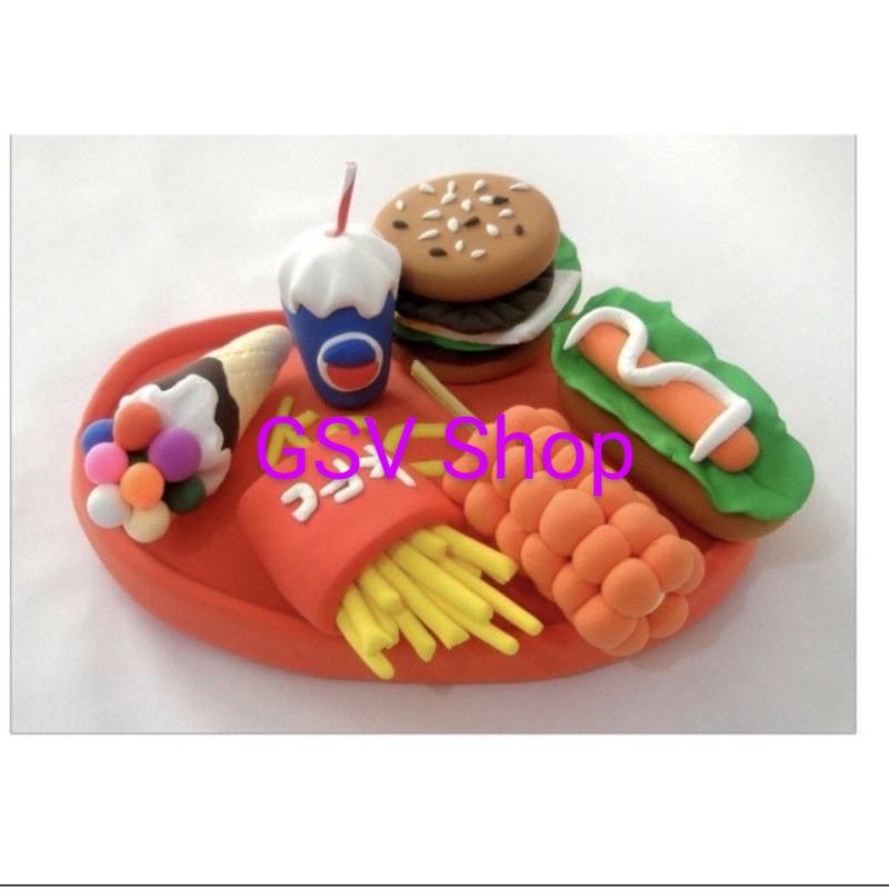 12pcs Clay Mainan/ Super Light Clay