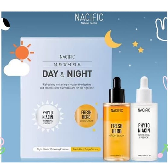 Nacific Fresh Herb Origin Serum / Phyto Niacin Whitening Essence 50ml