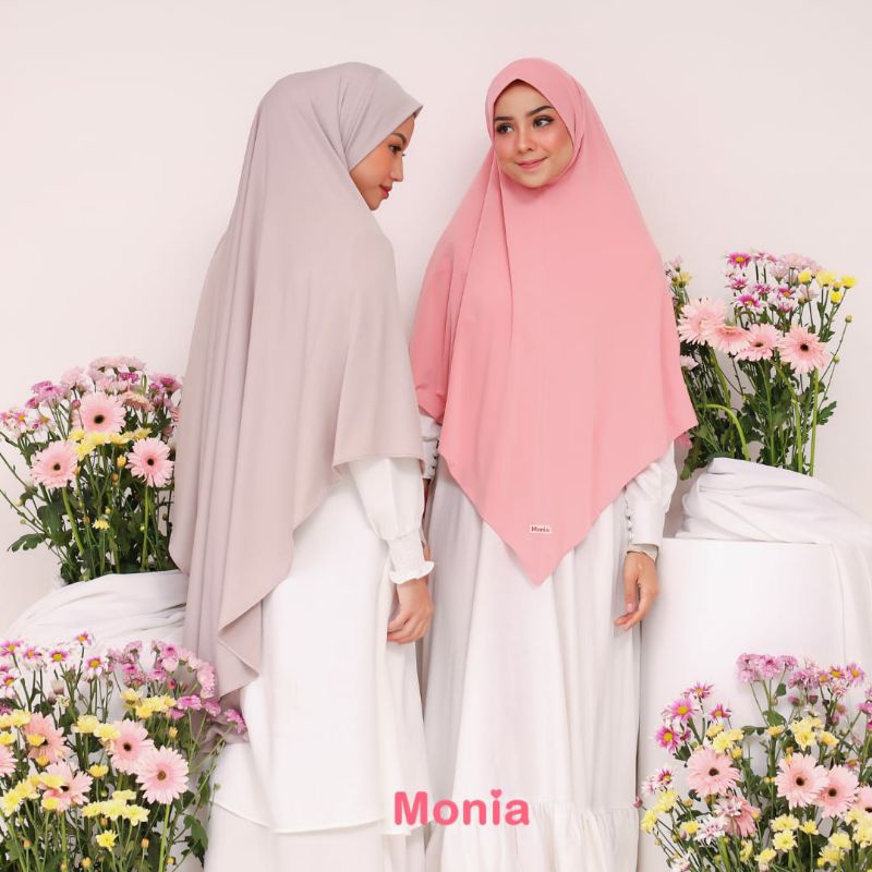 Naima Hijab by Monia Hijab Kids size MLXL | Hijab Syari Terbaru | Jilbab Syari
