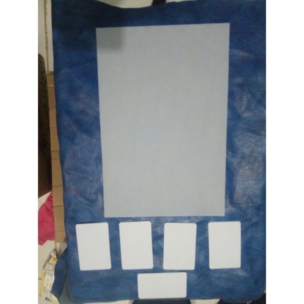 

Kertas PVC Solusi untuk Bahan Membuat id card sudah dipotong/plong ukuran KTP merk hombo | Paling dicari | Sepulau Jawa, Sumatera, Kalimantan, dan Sulawesi