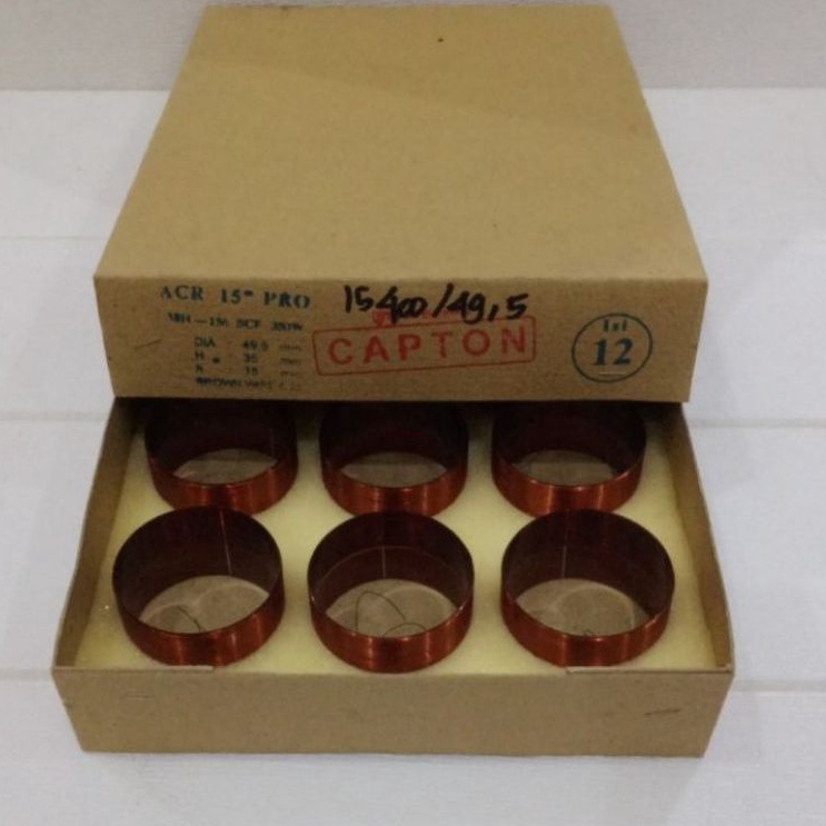 Spul spool voice coil speaker 15 inch ACR Pro 15400 (49,5mm) .1 box