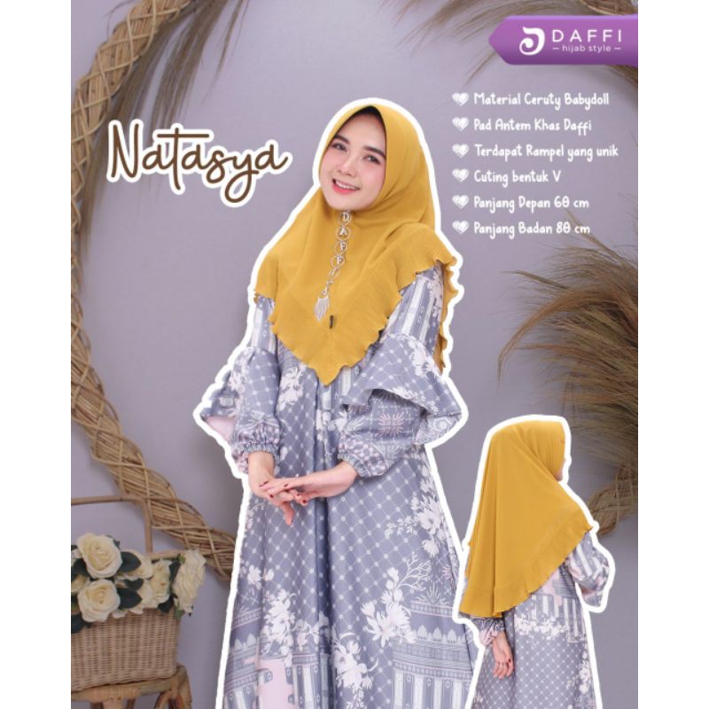 New series NATASYA rempel plisket ori daffi