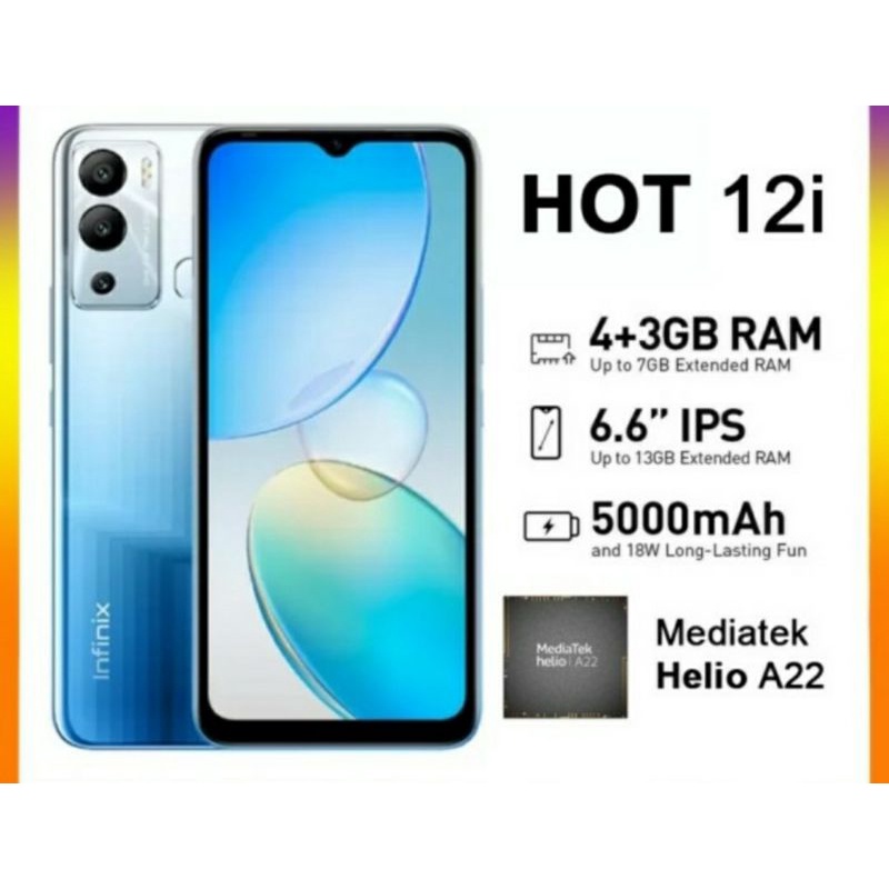 Infinix x665b hot 12i