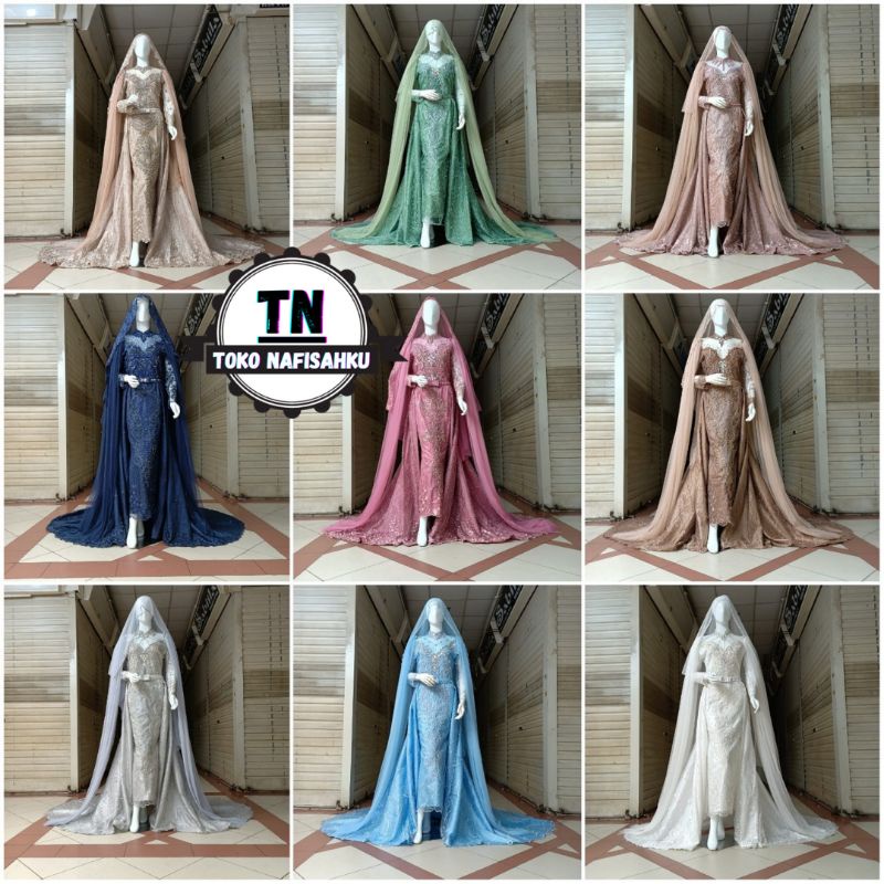 sale  dress pengantin akad | kebaya pengantin akad | dress pengantin | kebaya modern