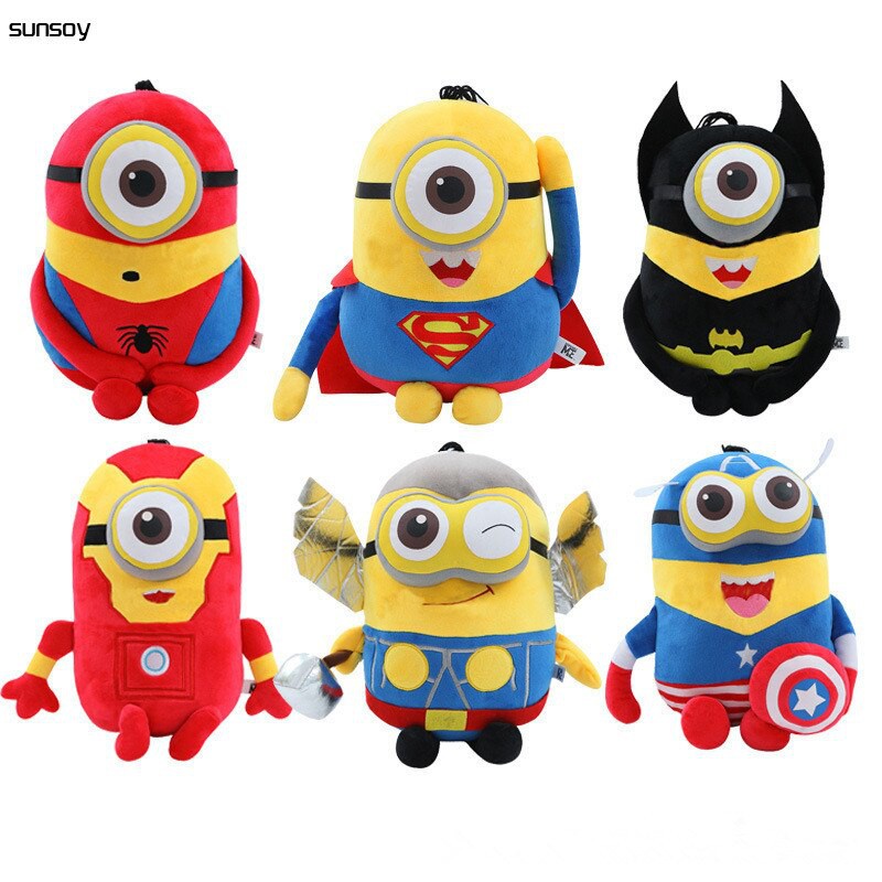 Boneka Minion Despicable Me Kostum Boneka Avengers Captain America Batman Spiderman Makassar