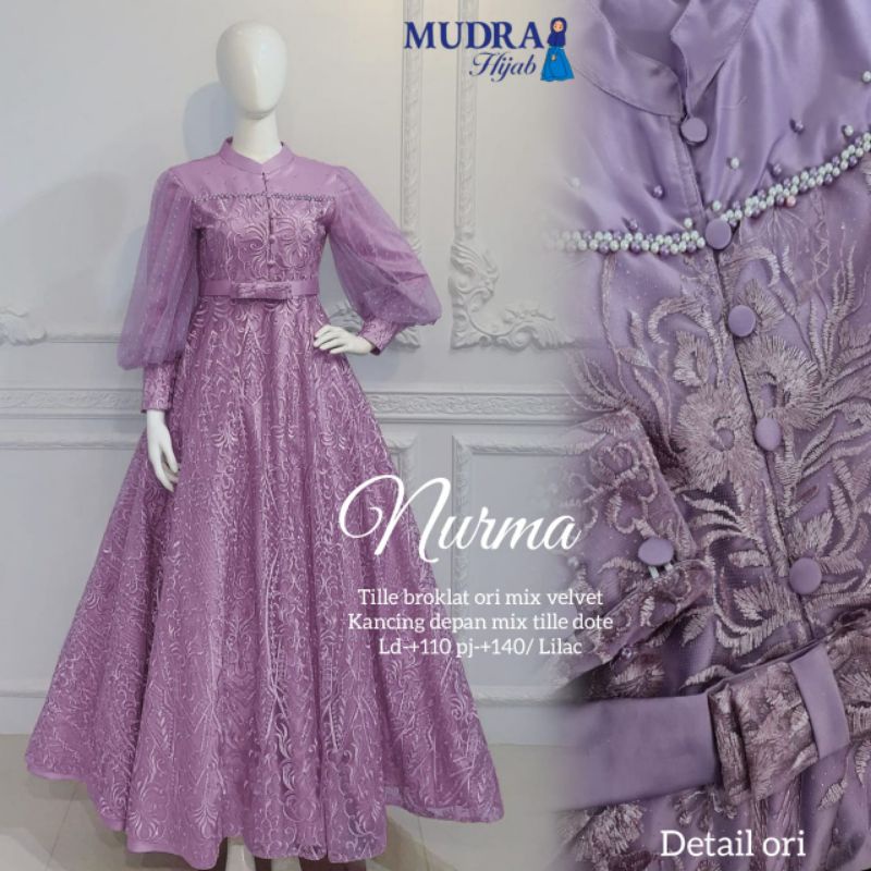 Nurma Dress Broklat Tile By Mudra