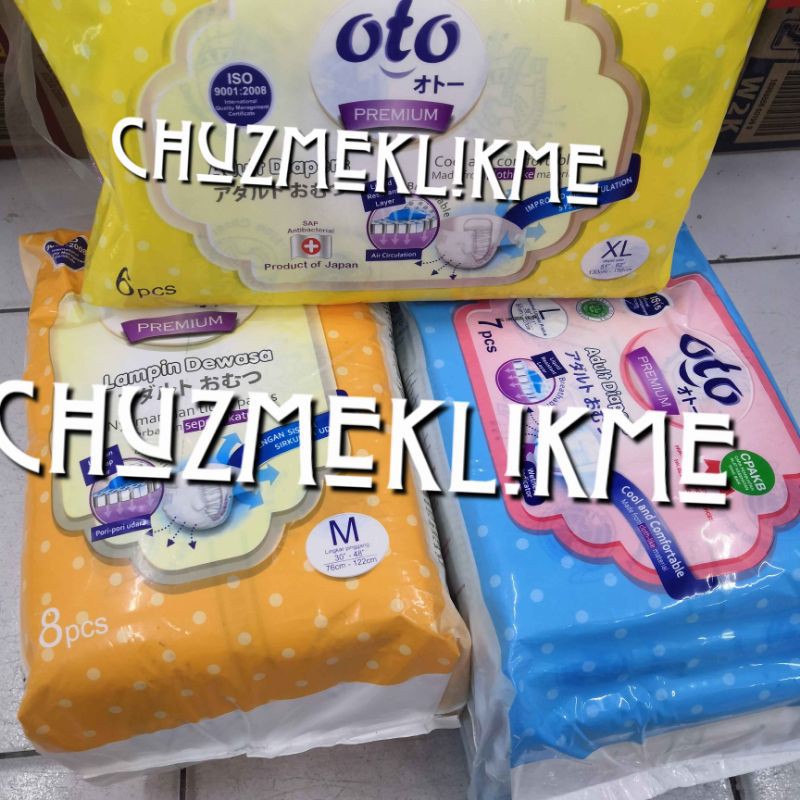 Popok perekat Oto Premium M,L,XL/Popok dewasa perekat Oto premium/Popok dewasa Oto premium (perekat)