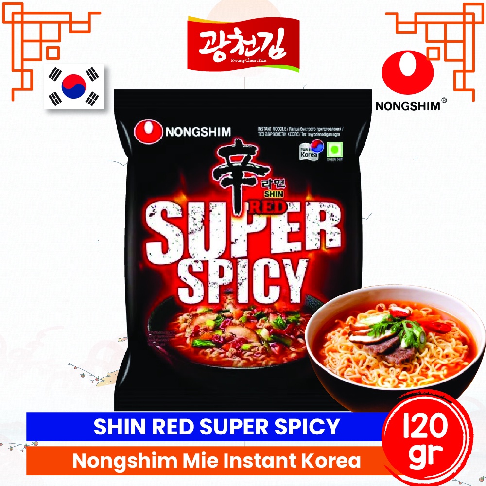 Jual Kc Shin Ramyun Red Nongshim Shin Ramyun Red Super Spicy Pedas