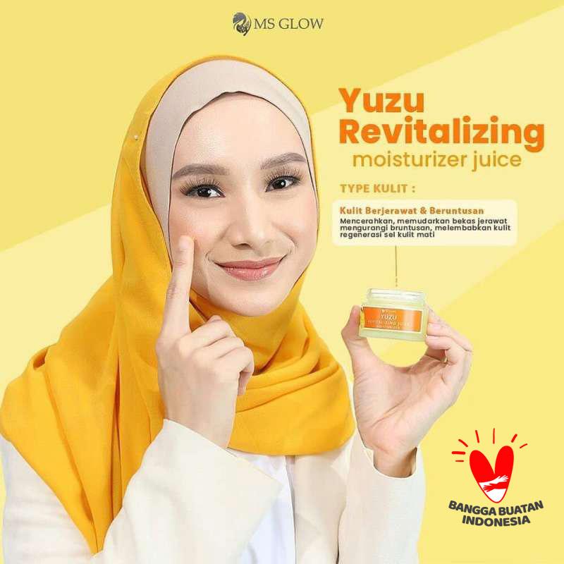 YUZU Revitalizing Juice MS Glow ORIGINAL - Perawatan Kecantikan Kulit Wajah Berjerawat Beruntusan - Beauty Skincare BPOM