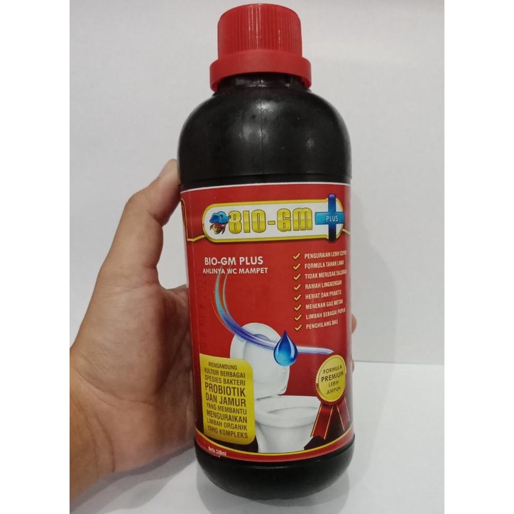 BIO GM PLUS Pembersih WC Mampet Tanpa Sedot 500ML