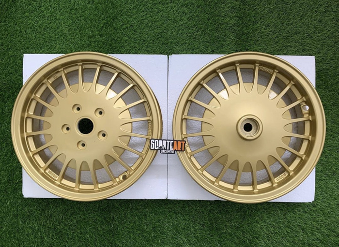 Velg Zeus Original Vrossi Gold Metallic Ring 12 Untuk Vespa Matic