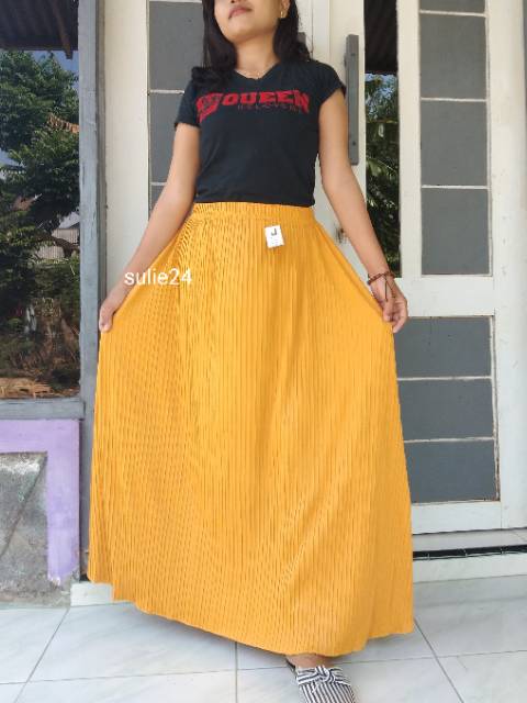 Rok plisket /rok plisket mayung/ grosir plisket jumbo termurah/AU