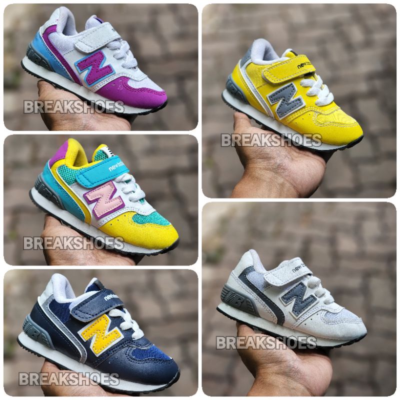 SEPATU ANAK NEW SNEAKER PEREKAT MULTICOLOR