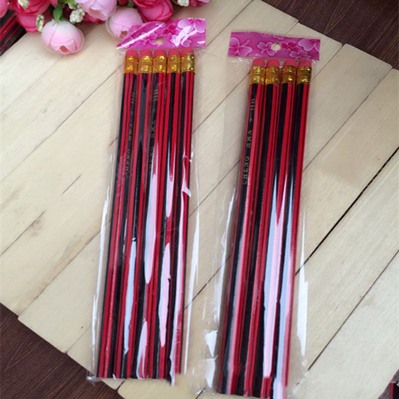

pensil merah HB /pensil (isi 5pcs)/pensil hellobatam