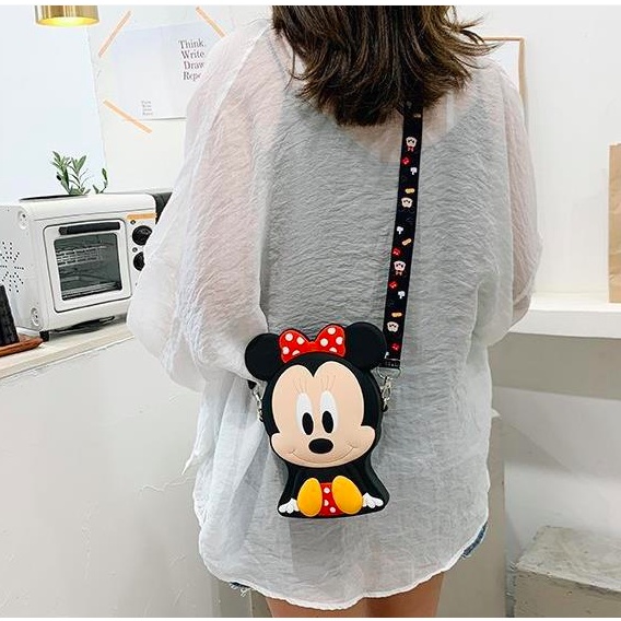 Amadela Story - Sling Bag Anak Tas Selempang Wanita Tas Selempang Anak Jelly Rubber Karakter Import Tas Lucu Anak muat HP Jelly Rubber Big Size Jelly Rubber Jumbo Jelly Rubber Ukuran Besar