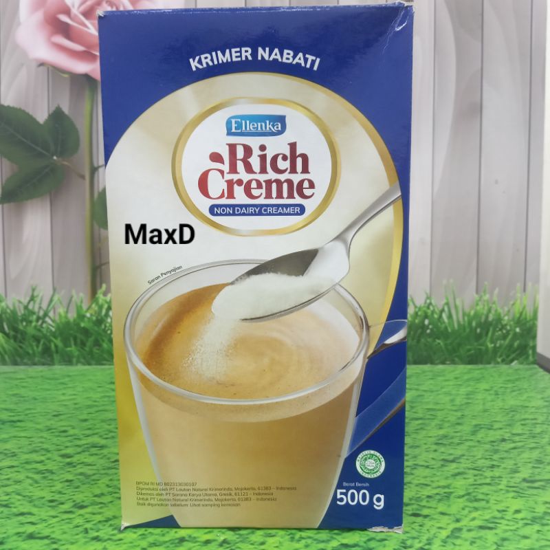 Jual Ellenka Rich Creme Non Dairy Creamer Krimer Nabati 500gr | Shopee ...