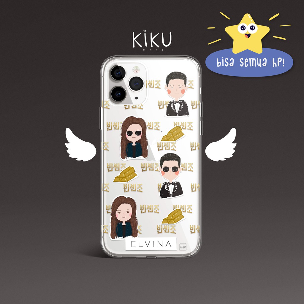 Vincenzo Custom Nama Drama Korea Kdrama Case Semua Tipe HP
