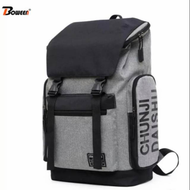 Tas Pria ZB RDN 069 Distro Raindoz Bandung Ransel Punggung Backpack Cowok Keren Sek BRAN NB-Tp BJ