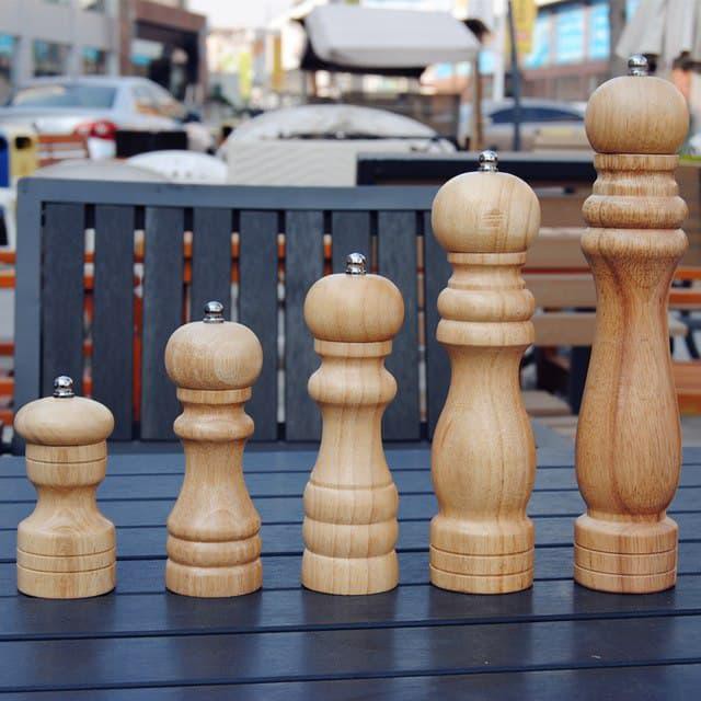

GILINGAN LADA MERICA BUMBU / SALT PEPPER MILL MANUAL GRINDER KAYU 10