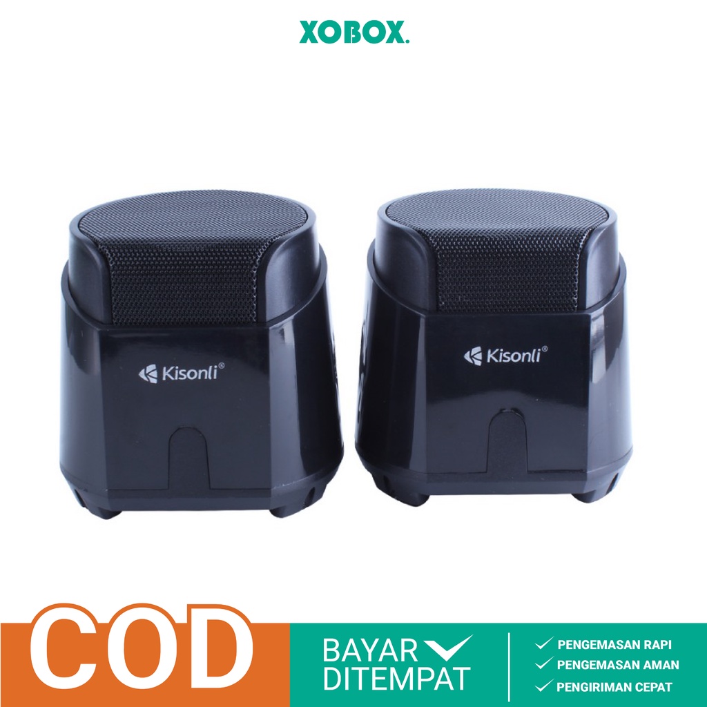 XOBOX - Gaming Speaker Laptop/Komputer Strong Bass With Volume Control - K500