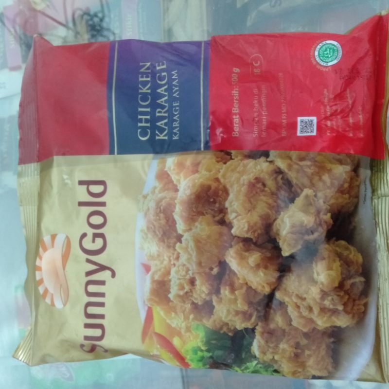 

SUNNYGOLD CHICKEN KARAGE 500GR