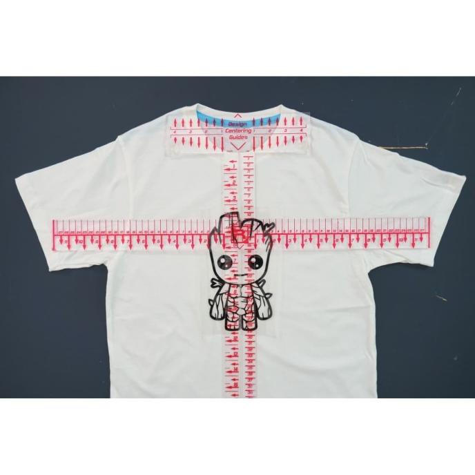 

Penggaris Pembantu Pengukur Penempatan Gambar Design Centering Guide