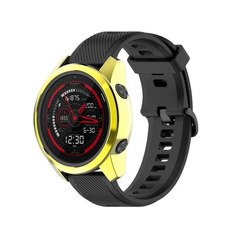 1 Pc Case Pelindung Smartwatch Garmin Forerunner 745 Bahan TPU Dengan Frame Bumper