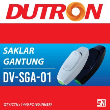 Saklar Gantung Dutron Ecer Grosir DV SGA 01 PALING MURAH warna hitam ONLY