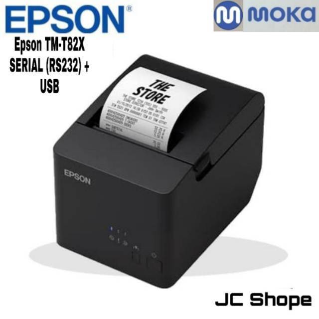 Jual Epson Tm T82x Tmt82x Tmt 82x Usb Serial Printer Kasir Printer Thermal Shopee Indonesia 5355