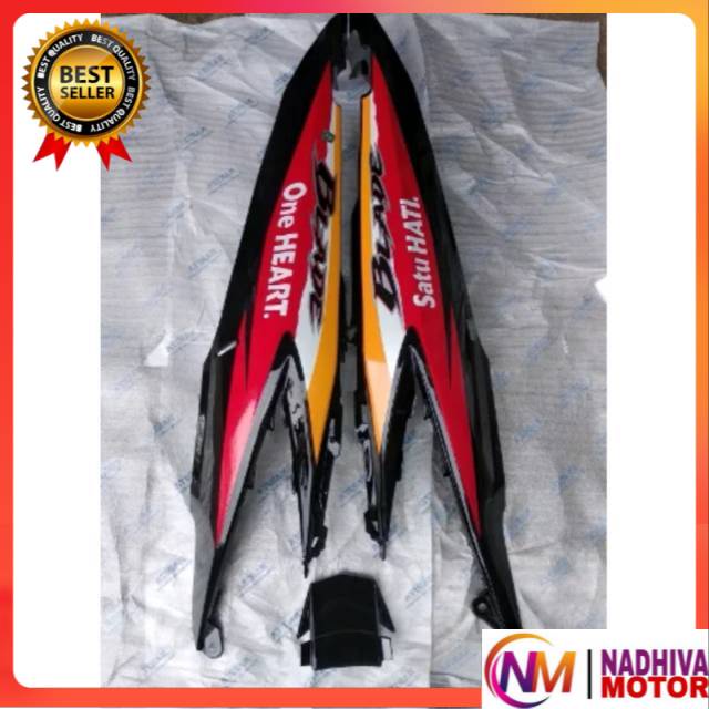 Cover body belakang honda blade repsol 2011 2012 2013
