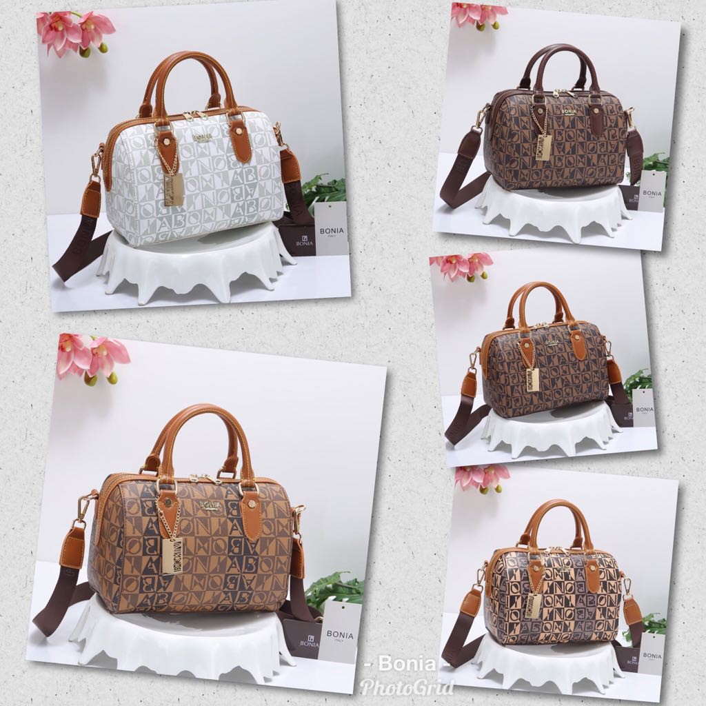 Tas Bonia Speedy Boston Signature Semi Premium 455-1