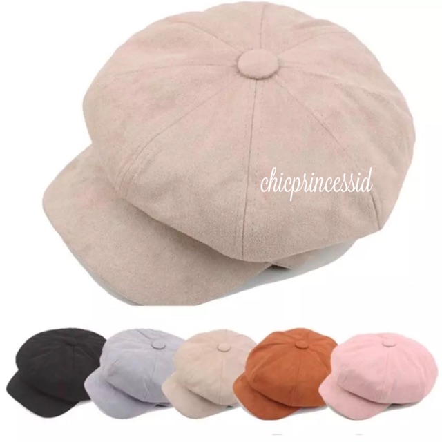 Newsboy cap newsboy hat topipet topi pet fisherman hat topi newsboy cap aksesoris fashion