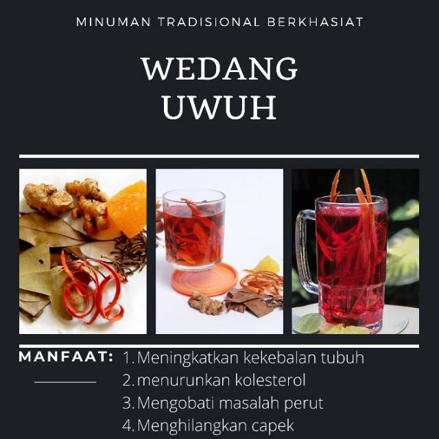 

WEDANG UWUH KHAS JOGJA.