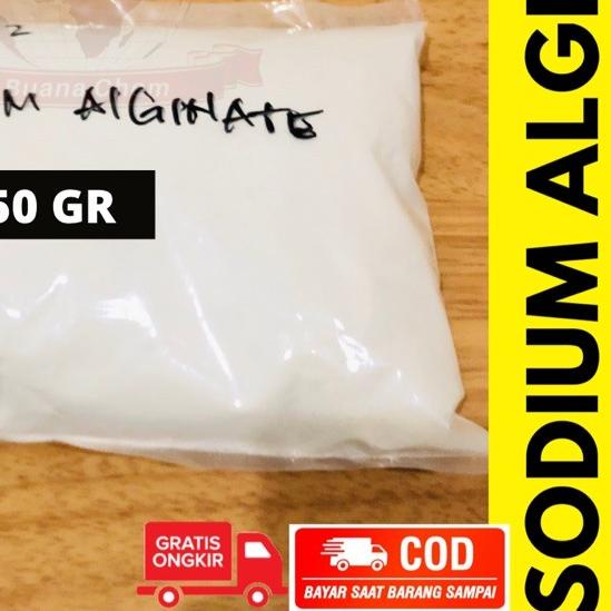 Sodium Alginate 50gr / Alginat / Sodium Alginate Food Grade