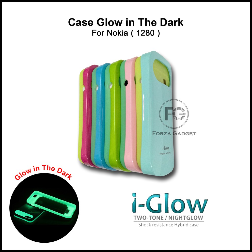 Case i-Glow for Nokia 1280 (Glow in The Dark)