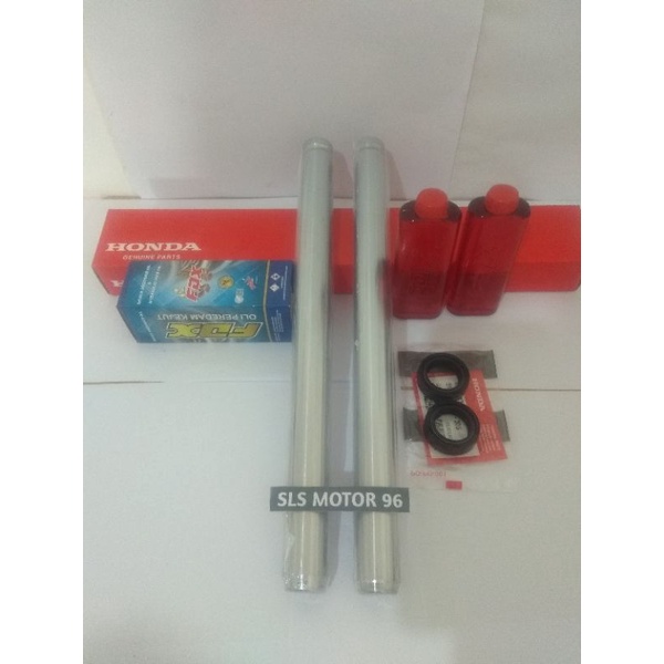 As shock depan plus Oil dan seal Honda Beat pop.Beat fi.Sccopy fi spacy fi(KZL)