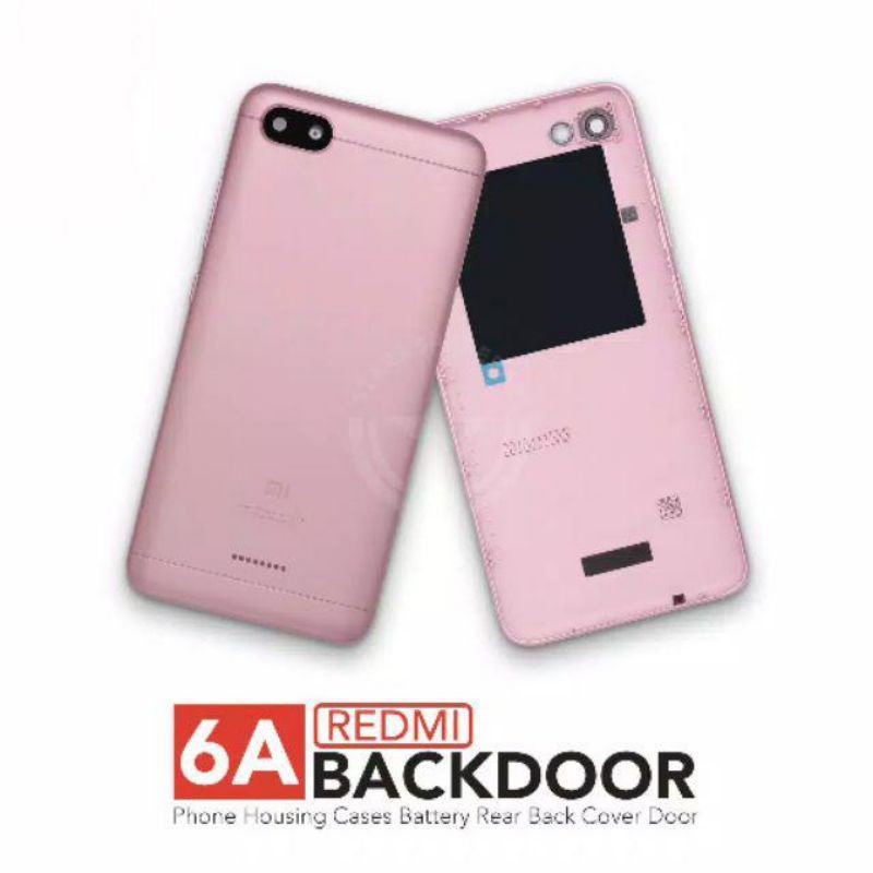 BACKDOOR BACK CASING TUTUP BELAKANG KESING XIAOMI REDMI 6 6A DUAL SIM ORIGINAL