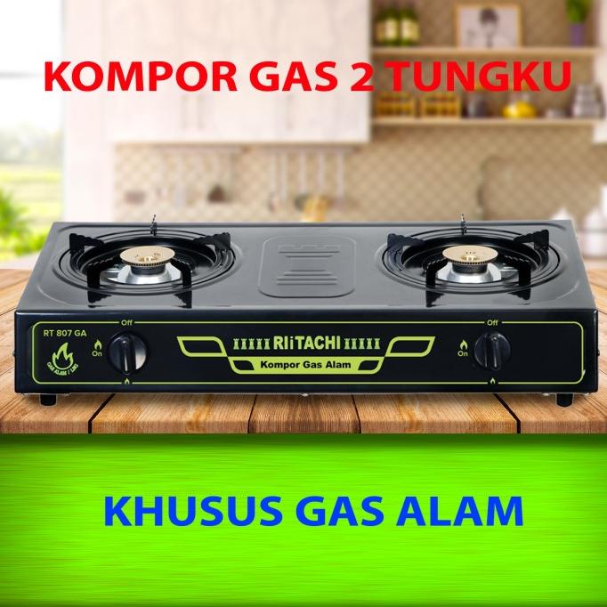 Kompor Gas 2 Tungku Khusus Gas Alam 2Gcaz0N8Rh