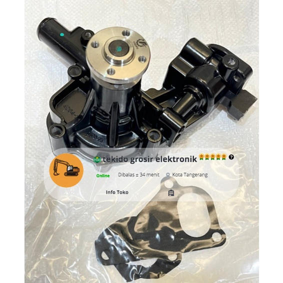 Water pump Waterpump PC40 PC50 Yanmar 4TNV84 PC40 Komatsu